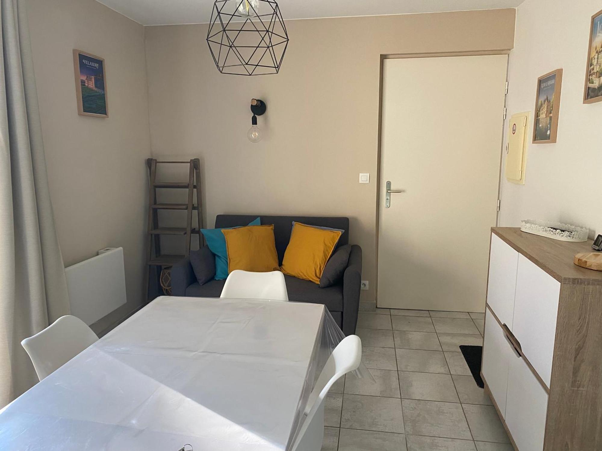 Vacances Ou Cnpe - Appart 2-3 Pers - Le Relais Du Plessis - Richelieu Chaveignes Esterno foto